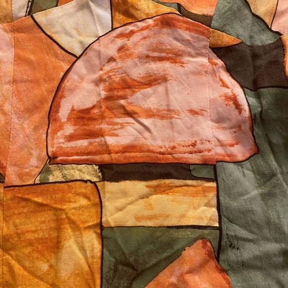 Abstract Slip Dress - Picture 2 of 5